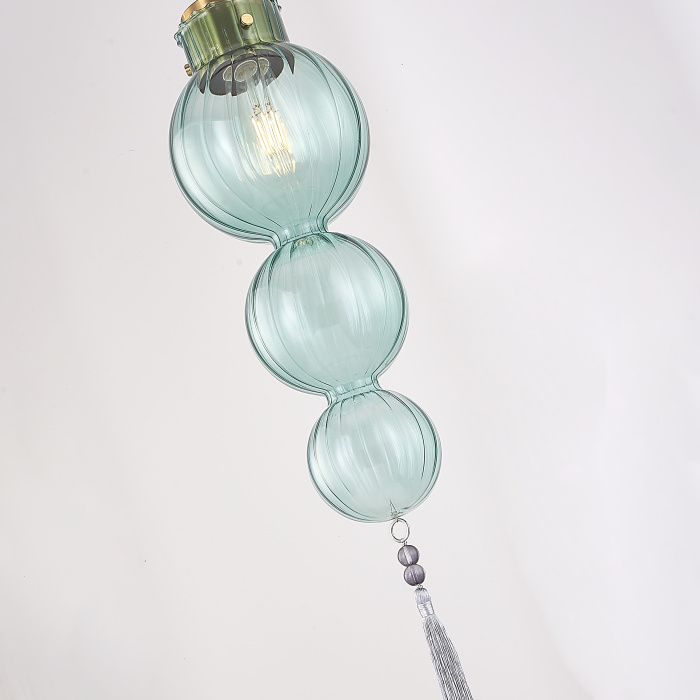 Подвесной светильник Heathfield Lighting - Medina Pendant Blue ImperiumLoft