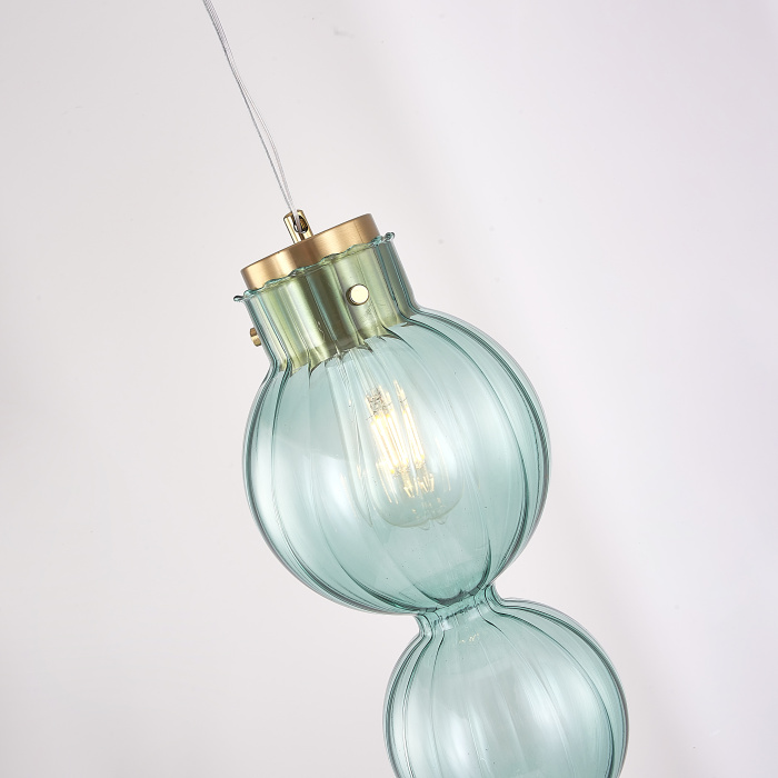 Подвесной светильник Heathfield Lighting - Medina Pendant Blue ImperiumLoft