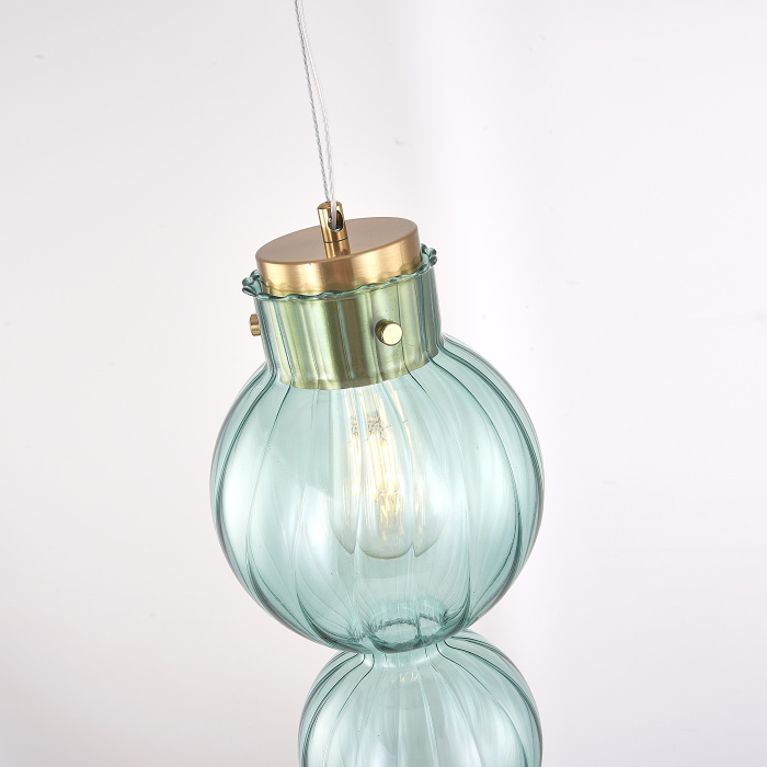 Подвесной светильник Heathfield Lighting - Medina Pendant Blue ImperiumLoft