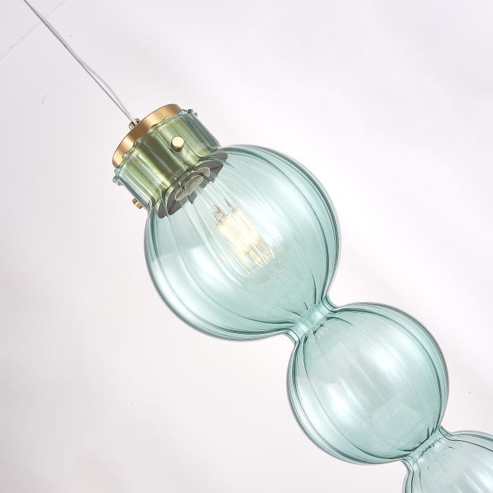 Подвесной светильник Heathfield Lighting - Medina Pendant Blue ImperiumLoft