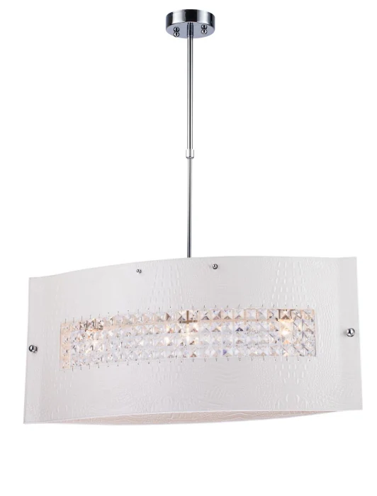 Люстра подвесная Lucia Tucci Pelle Bianca 2010.3