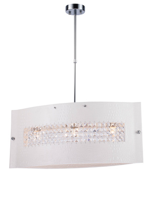 Люстра подвесная Lucia Tucci Pelle Bianca 2010.3