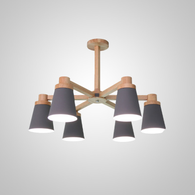 Потолочная люстра PROP 6 Grey ImperiumLoft