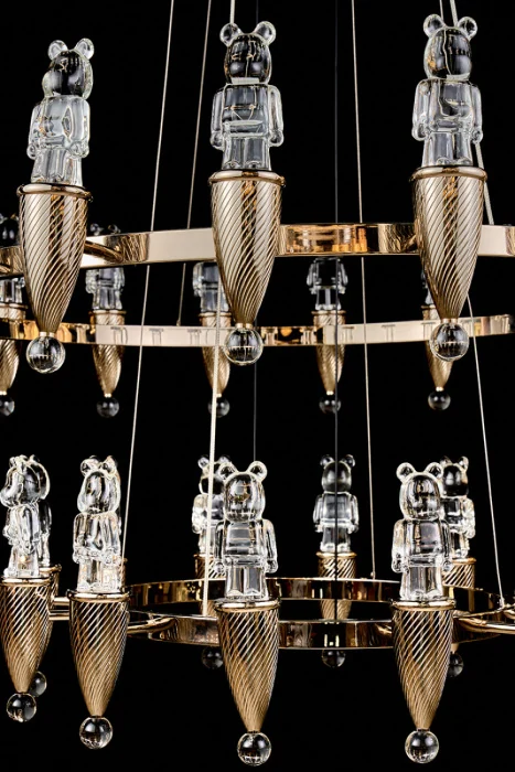 Подвесная люстра Leon Joli LE3024/1050+650 GD