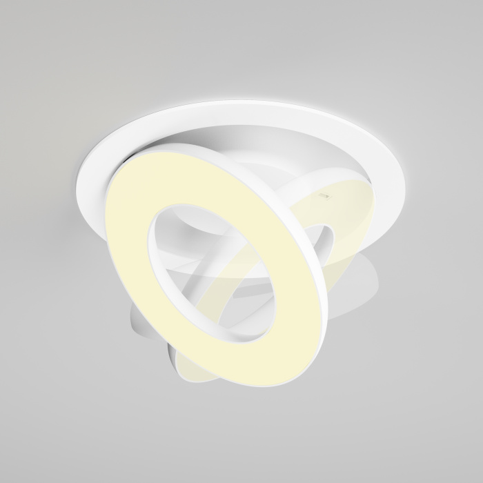 Встраиваемый светильник Maytoni Vector DL102-12W2.7K-W