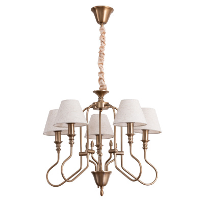 Люстра подвесная Arte Lamp AGIO A6086LM-5PB