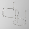 Шинопровод круглый Maytoni Busbar trunkings Flarity TRX154-R-D800-PT