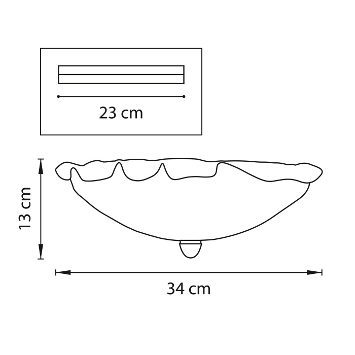 Накладной светильник Murano LIGHTSTAR 601030
