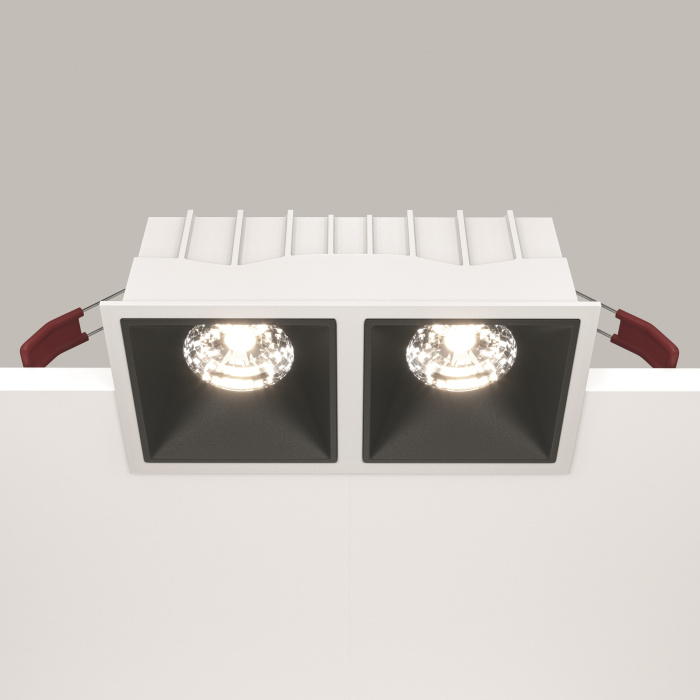 Встраиваемый светильник Maytoni Alfa LED DL043-02-15W4K-D-SQ-WB