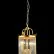 Светильник подвесной Crystal Lux TADEO SP4 D200 GOLD/TRANSPARENTE