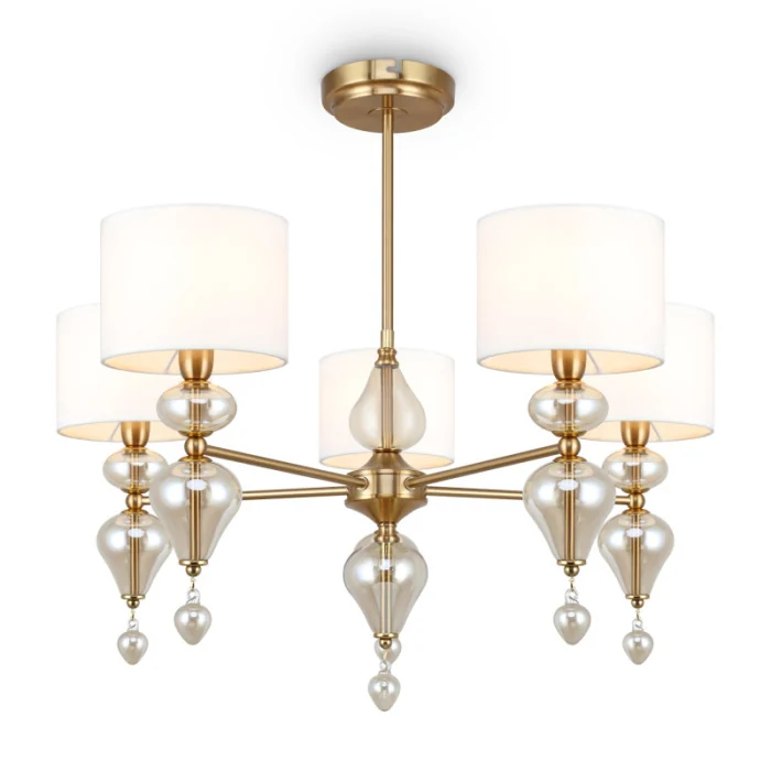 Люстра на штанге Freya Raise FR5369CL-05BS