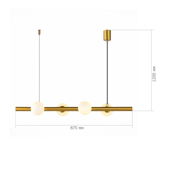 Подвесной светильник ST LUCE ASOLO SL1185.203.04