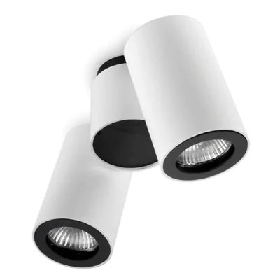Потолочный светильник Leds C4 PIPE White Double