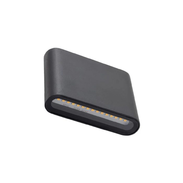 Уличный настенный светильник Nowodvorski Semi Led S Black 11363
