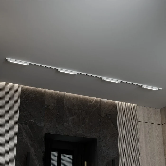 Комплект трековый Hesby Lighting №1 однофазная накладная Skylite HSBL_kompl_S001_NI4W3K