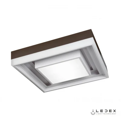 Потолочный светодиодный светильник iLedex Summery B6317-128W/520*520 WH