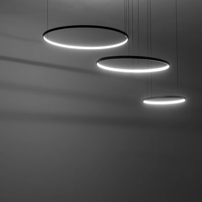 Подвесная люстра Nowodvorski Circolo Led Black 10867