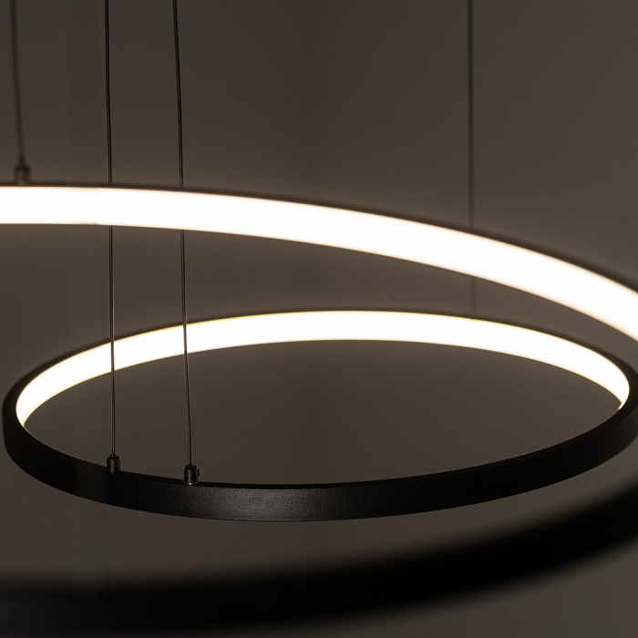 Подвесная люстра Nowodvorski Circolo Led Black 10867