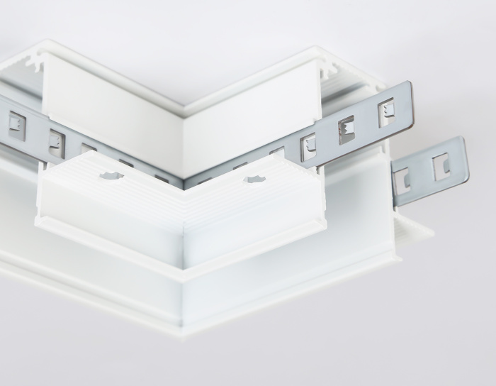 Коннектор угловой для встраиваемого шинопровода Magnetic Ambrella light GL3352