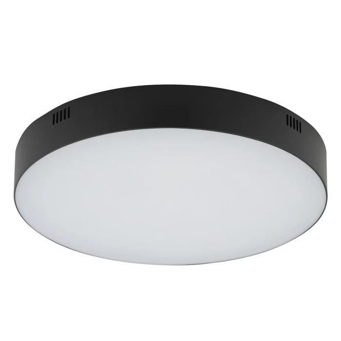 Потолочный cветильник Nowodvorski Lid Round Led Black 10418