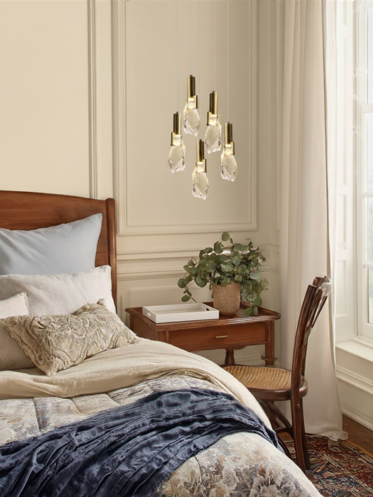 Подвесной светильник Delight Collection OWD500 OWD500-5 gold