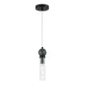 Светильник подвесной ST-Luce черный/прозрачный E14 1*40W SL1244.403.01