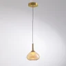 Подвесной светильник Delight Collection MD25001005 MD25001005-1A brass/amber