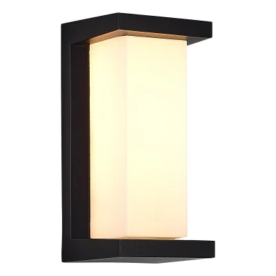Светильник уличный настенный ST-Luce черный LED 1*10/15/20W 2700/3000/3500/4000/5000K SL9532.411.01