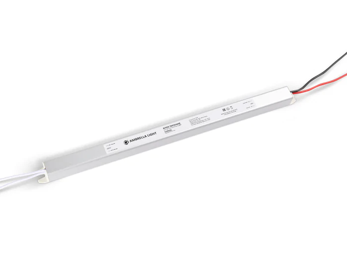 Блок питания ультратонкий для светодиодной ленты 24V 72W 3A IP20 185-260V 312*18*18 GS8626 Ambrella light GS8626