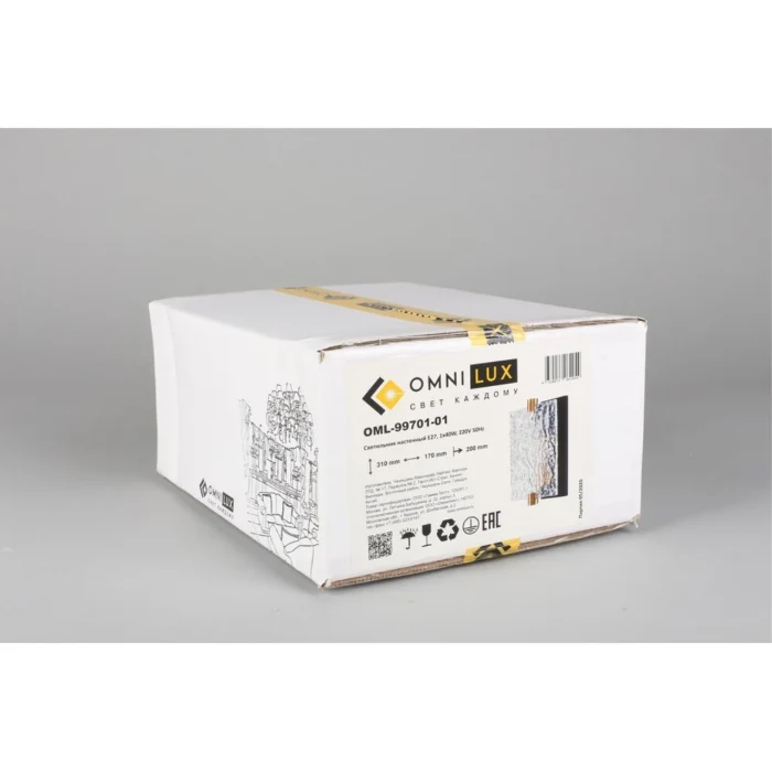 Светильник настенный Omnilux Onte OML-99701-01