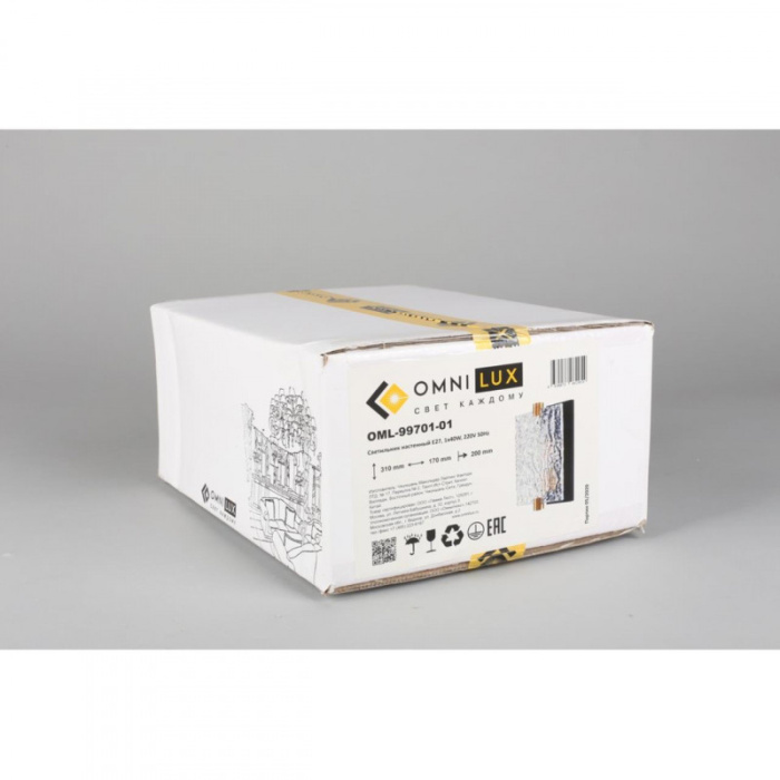 Светильник настенный Omnilux Onte OML-99701-01