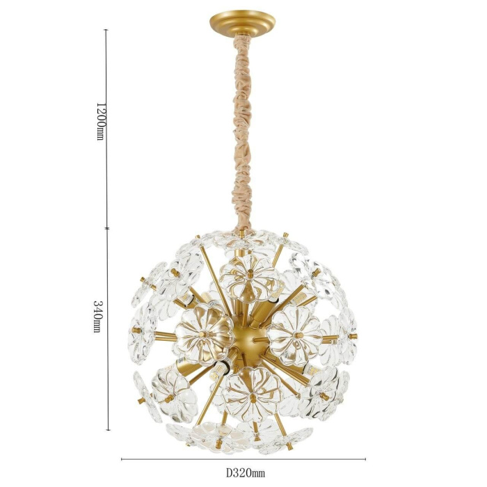 Подвесная люстра Favourite Pienene 2620-8P