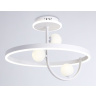 Потолочный светодиодный светильник со сменной лампой и пультом управления Ambrella light FL66261