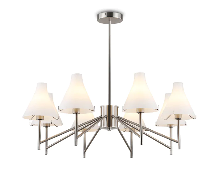 Люстра со стеклянными плафонами на штанге Ambrella light LH57125