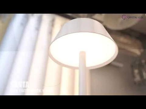 Настольная лампа Crystal Lux SANTA LG1 WHITE