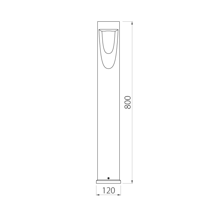 Фонарный столб Natural Concepts Dwell NC-033231-80-DG