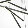Каскадная люстра Maytoni Line MOD016PL-L96BK