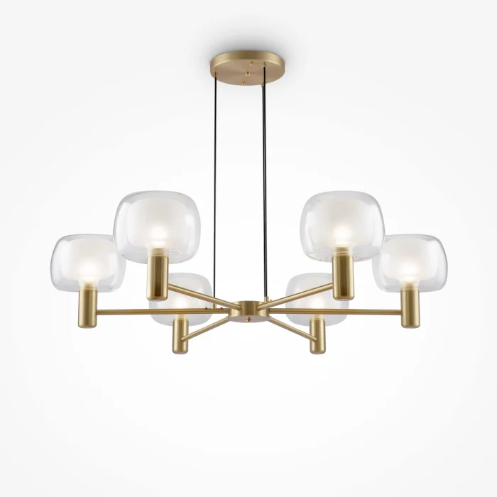 Люстра на штанге Maytoni Vision MOD411PL-06G