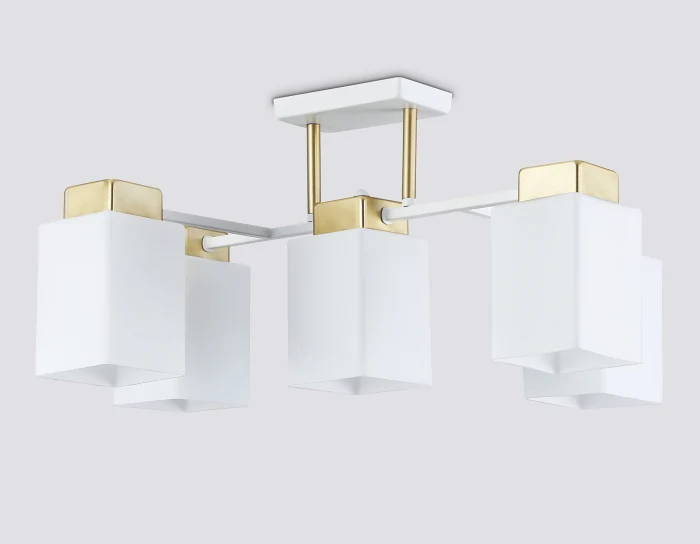 Люстра на штанге со стеклянными плафонами AMBRELLA light TR303047