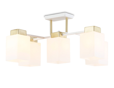 Люстра на штанге со стеклянными плафонами AMBRELLA light TR303047