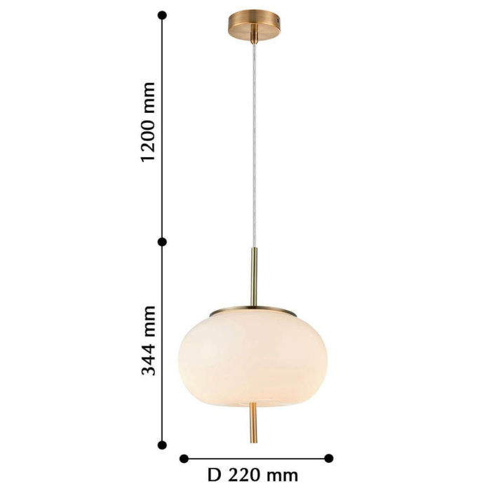 Подвесной светодиодный светильник Favourite Beere 2336-1P