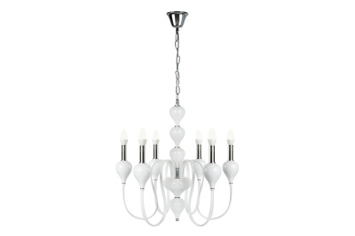 Подвесная люстра iLamp Lady 88003-6 Белая