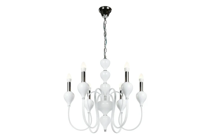 Подвесная люстра iLamp Lady 88003-6 Белая