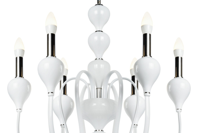 Подвесная люстра iLamp Lady 88003-6 Белая