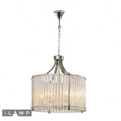 Подвесной светильник iLamp MANHATTAN P2554-6 NICKEL