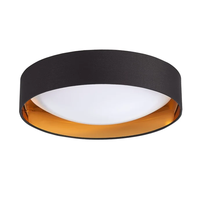 SLE201102-01 Светильник потолочный Черный, Золото/Белый LED 1*24W