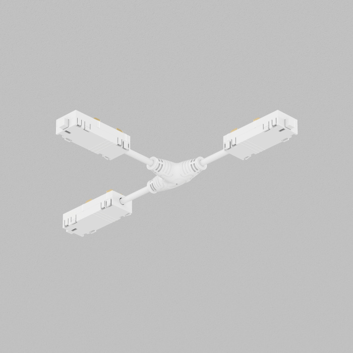 Коннектор Denkirs SMART HIDE TR2115-WH