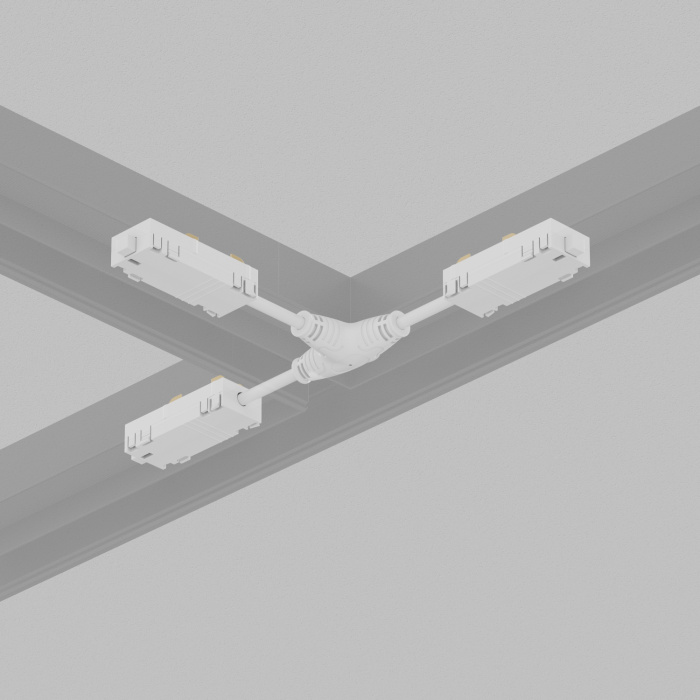 Коннектор Denkirs SMART HIDE TR2115-WH