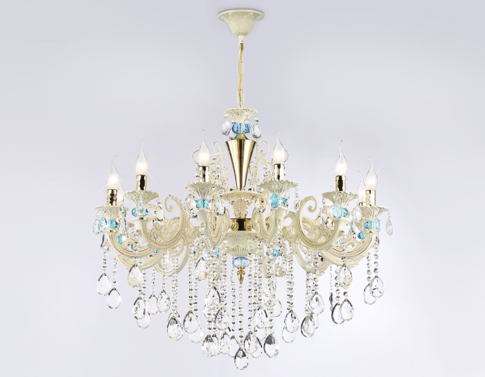 Подвесная люстра с хрусталем Ambrella light TR4929