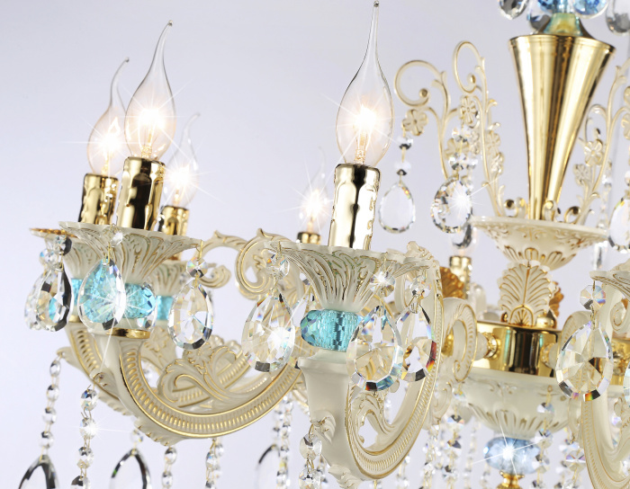 Подвесная люстра с хрусталем Ambrella light TR4929